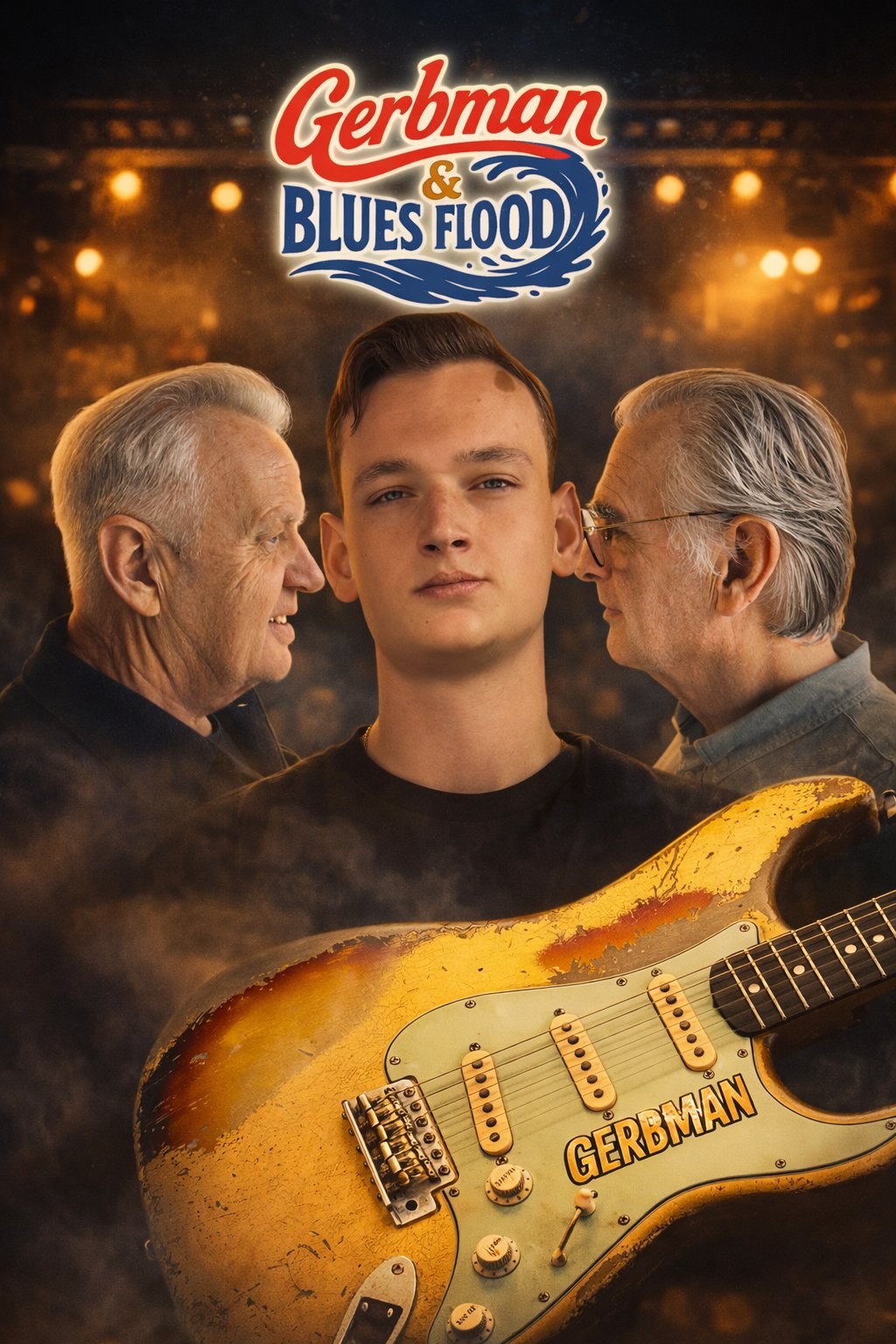 Gerbman & Blues Flood — band poster 2026