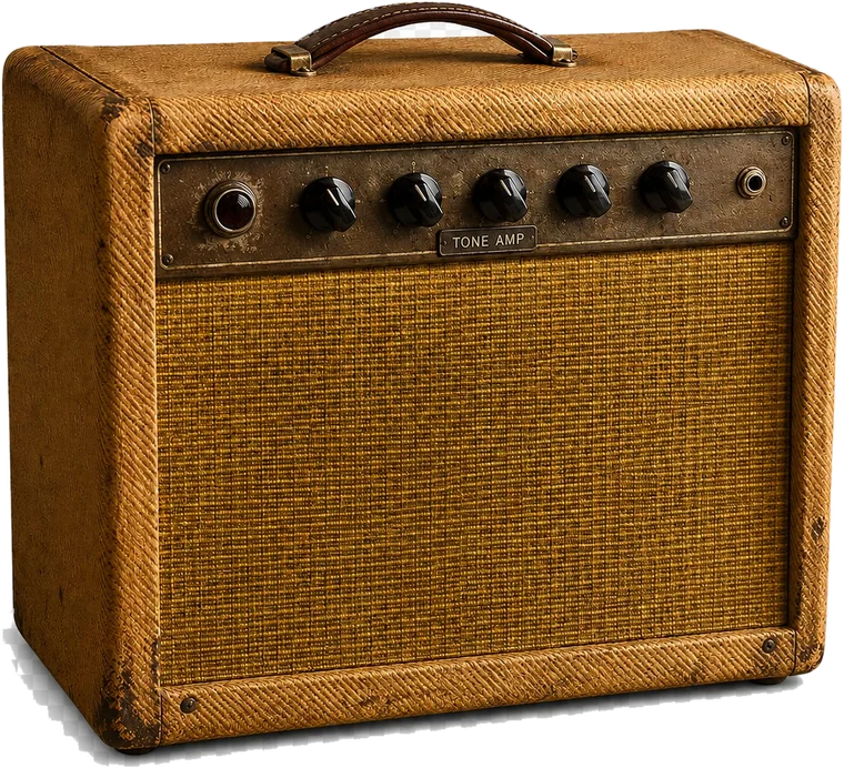 Tweed combo amplifier