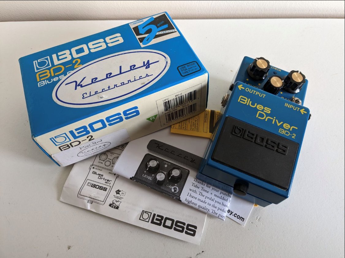 Keeley Mod Boss BD-2 Blues Driver
