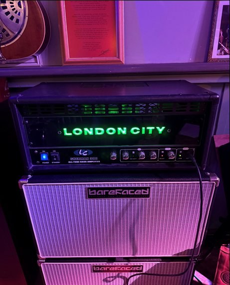 Sherman 300 + dual Barefaced cabinet stack — live
