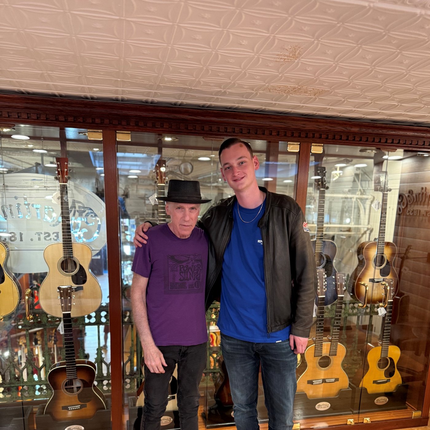 An Hour with Zeke Schein at Rudy's Music, New York
