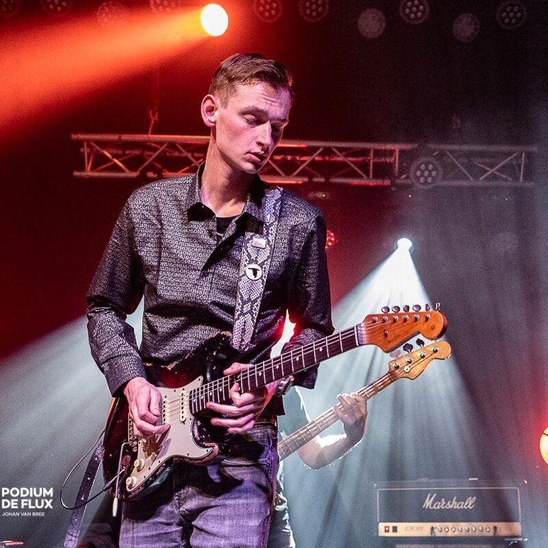 Gerbman playing guitar