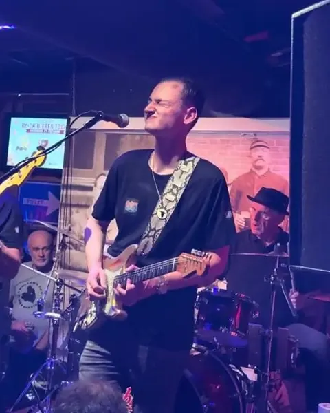 Gerbman & Blues Flood live bei Texels Blues 2026, Café De Slock