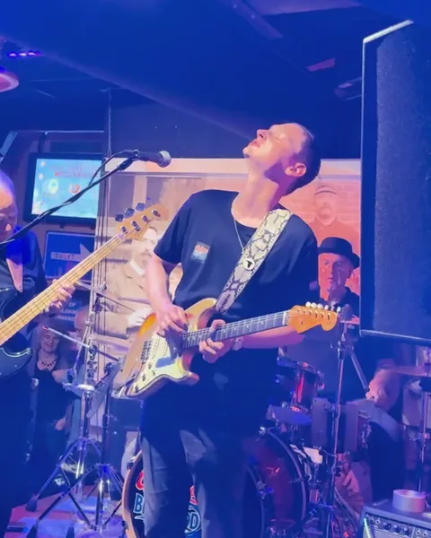 Gerbman & Blues Flood live bei Texels Blues 2026, Café De Slock