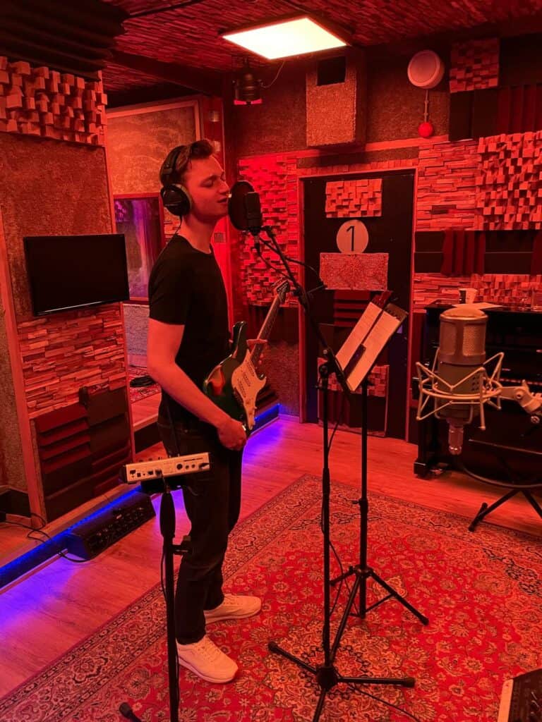 Gerbman & Blues Flood — In the studio