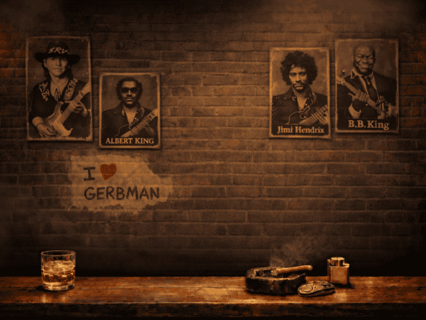 Gerbman & Blues Flood performing live on stage